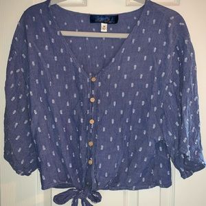 Blue Rain Blouse